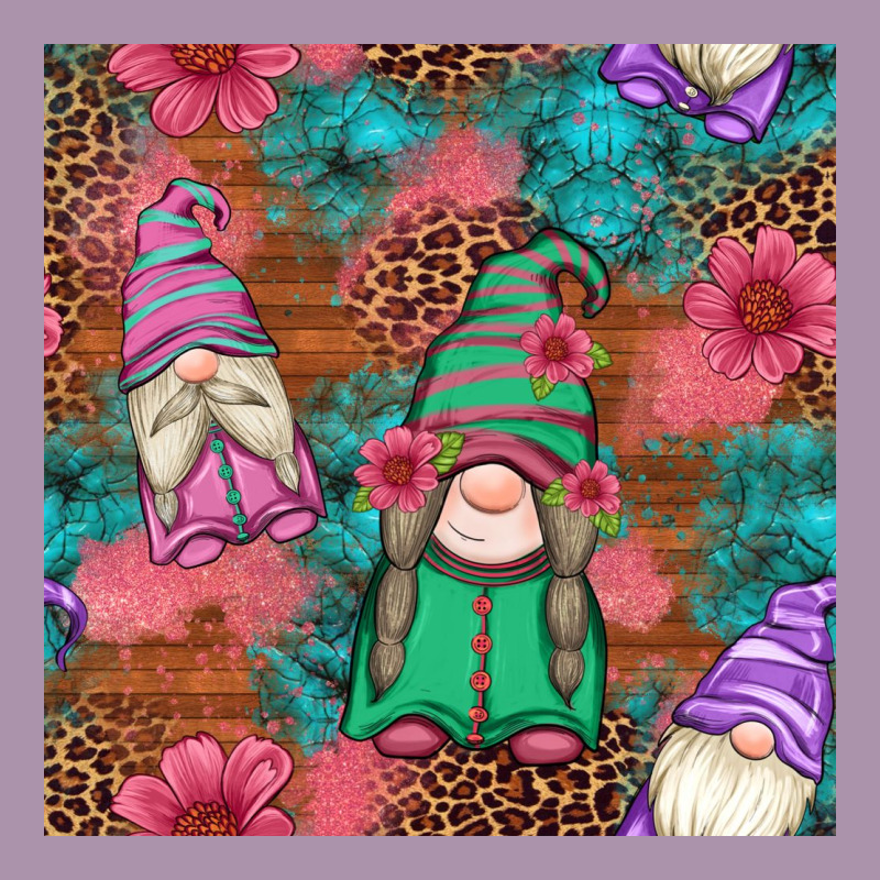 Floral Easter Gnomes Seamless Pattern Heavyweight Hoodie by Artiststas | Teevron