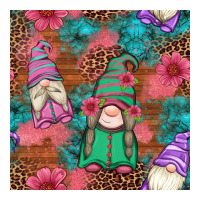 floral easter gnomes seamless pattern | Teevron