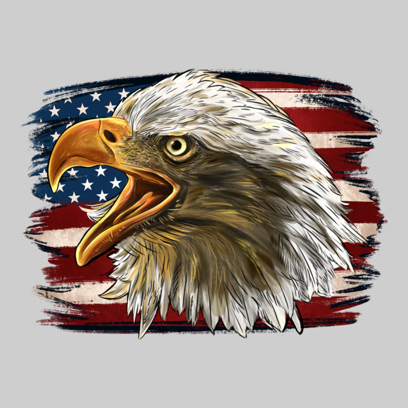 American Flag Eagle Premium Sweatshirt by LillyAllenDesigns | Teevron