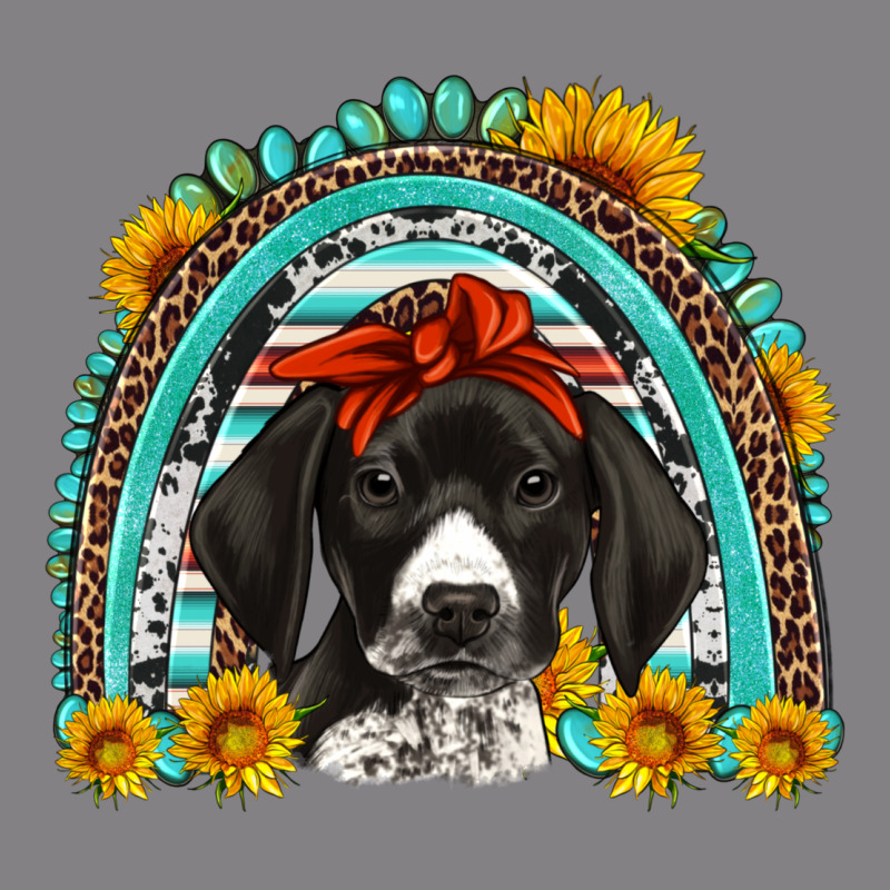 German Shorthaired Pointer Western Rainbow Heavyweight Hoodie by Artiststas | Teevron