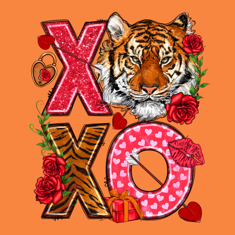 Xoxo With Tiger Premium Sweatshirt by NancyCooperArtShop | Teevron