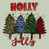 Holly Jolly Christmas Trees Long Sleeve Tee | Teevron
