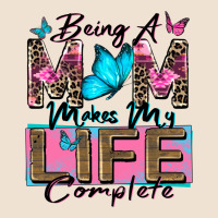 Being A Mom Makes My Life Complete Urban Heavy Tee | Teevron