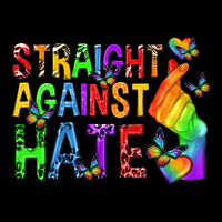 Straight Against Hate Pride Lgbtq Urban Heavy Tee | Teevron