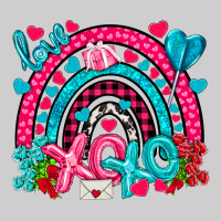 Xo Xo Rainbow Valentine Premium Sweatshirt | Teevron