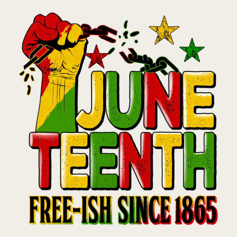 Juneteenth Fist Free Ish Since 1865 Zipper Hoodie by HRA Design Shop | Teevron