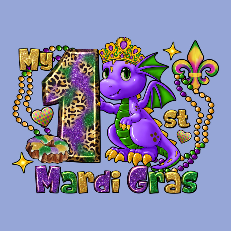 Dragon My First Mardi Gras Classic Tee by FaDigitalArtStudio | Teevron