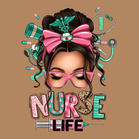 Afro Messy Bun Nurse Life Long Sleeve Tee | Teevron
