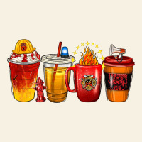 Firefighter Coffee Cups Vintage Tee | Teevron
