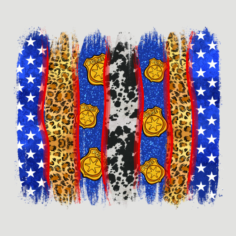American Police Brushstrokes Classic Tee by Neo Western | Teevron