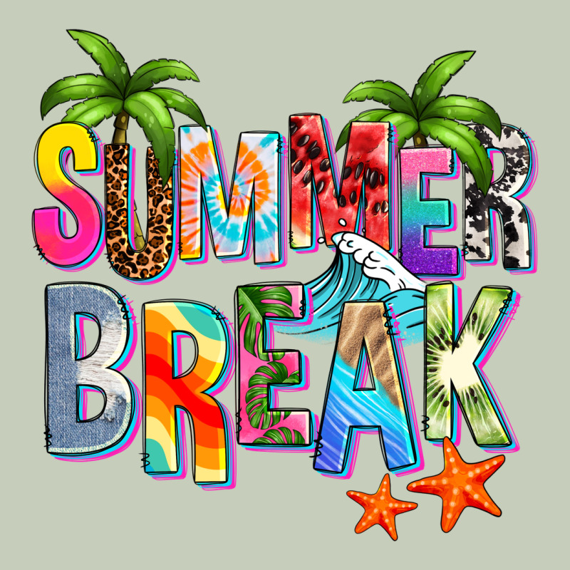 Summer Break Long Sleeve Tee by Zillion Design Studio | Teevron