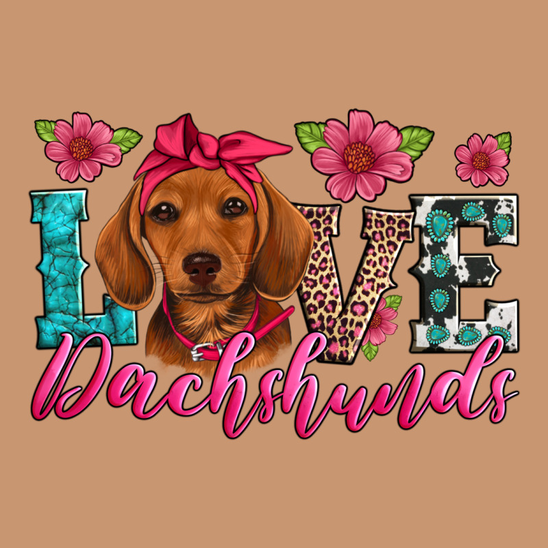Love Dachshunds Heavyweight Hoodie by Artiststas | Teevron