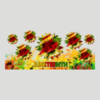 Juneteenth Sunflowers Libbey Glass Zipper Hoodie | Teevron