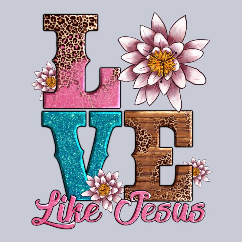 Valentines Day Love Like Jesus Heavyweight Hoodie by AdoDesignShop | Teevron