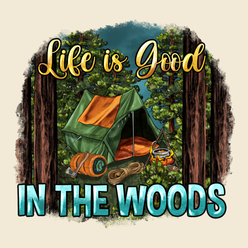 Life Is Good In The Woods Premium Hoodie by NancyCooperArtShop | Teevron