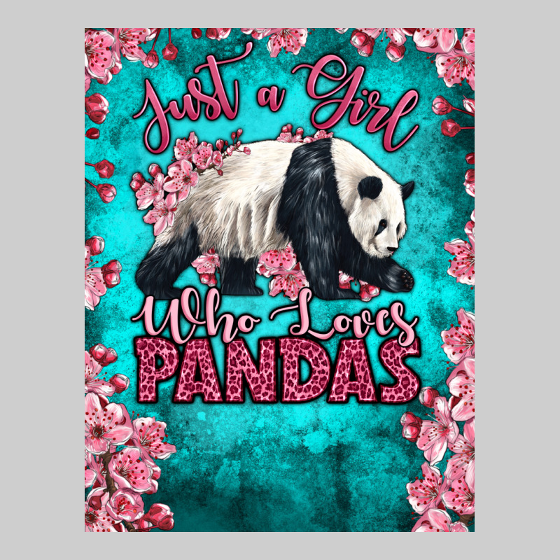 Just A Girl Who Loves Pandas Premium Sweatshirt by LillyAllenDesigns | Teevron