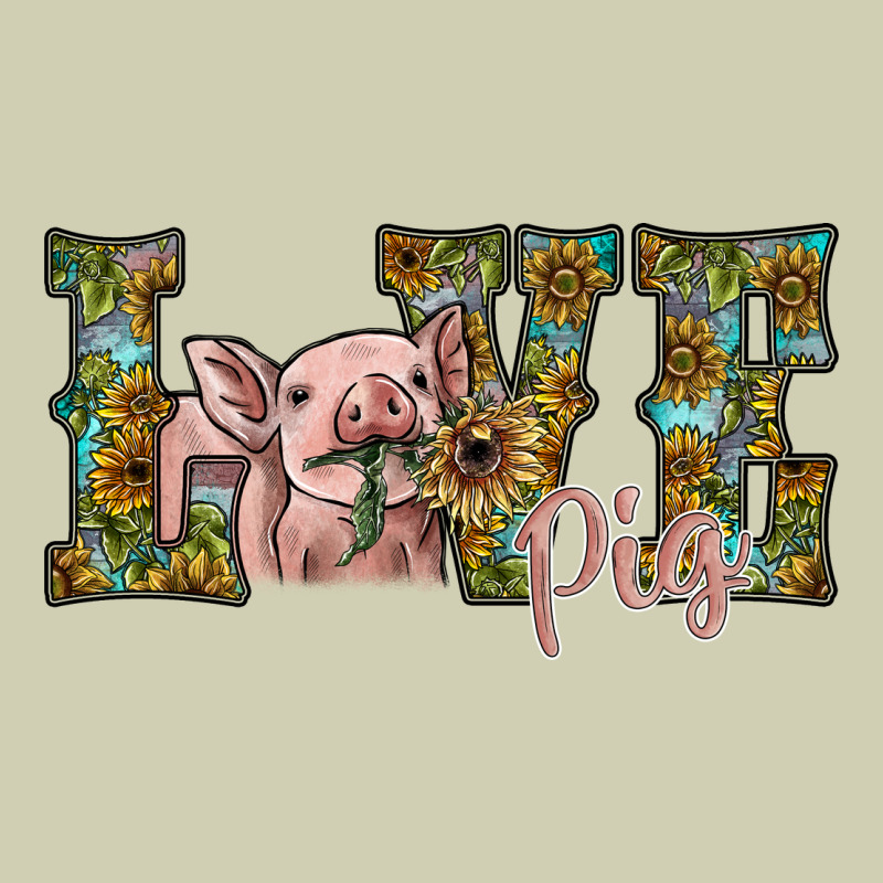 Love Pig Heavy Core Tee by SublimationCraftShop | Teevron