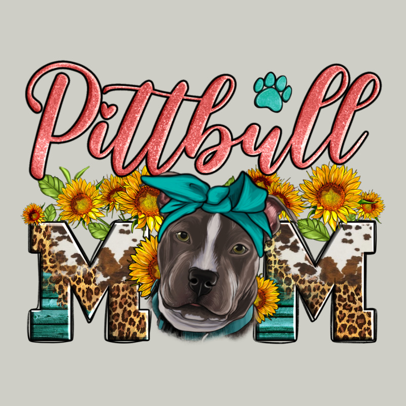 Pittbull Mom Heavyweight Hoodie by Artiststas | Teevron