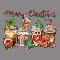 Merry Christmas Gingerbread Coffee Cups Vintage Tee | Teevron