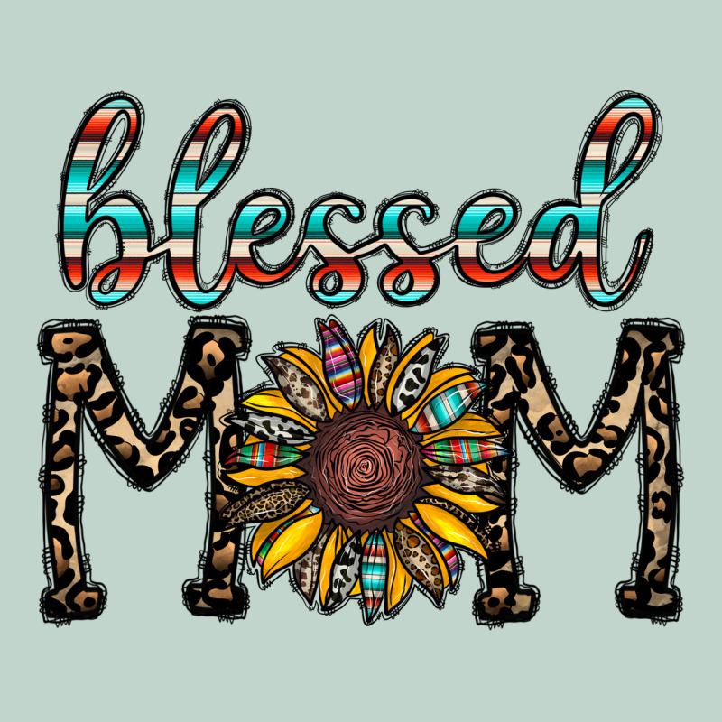 Blessed Mom Zipper Hoodie by CowhideDigitalArt | Teevron