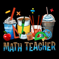 Math Teacher Coffee Cups Long Sleeve Tee | Teevron