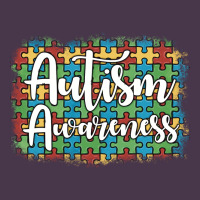 Autism Awareness Puzzle Background Heavyweight Hoodie | Teevron