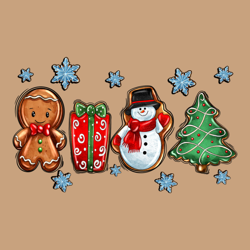 Christmas Gingerbread Cookies Vintage Tee by Zillion Design Studio | Teevron