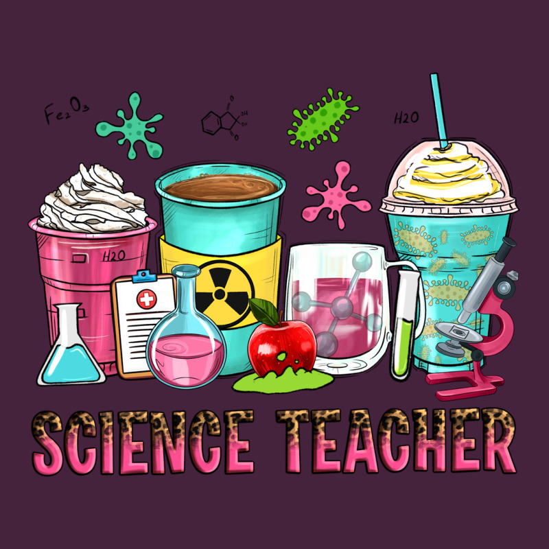 Science Teacher Coffee Cups Long Sleeve Tee by Zillion Design Studio | Teevron