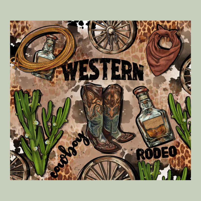 Western Rodeo Ladies Tee by AdoDesignShop | Teevron