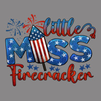 Little Miss Firecracker 4th Of July Vintage Tee | Teevron
