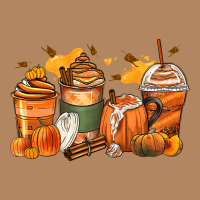 Pumpkin Spice Latte Coffee Cups Long Sleeve Tee | Teevron