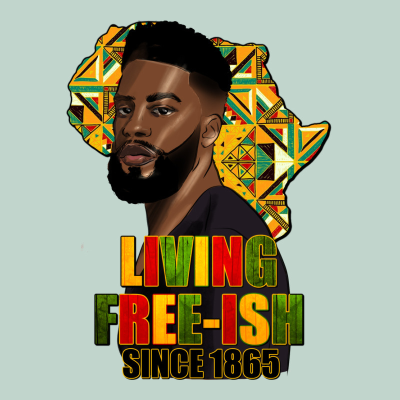 Juneteenth Living Freeish Since 1865 Zipper Hoodie by HRA Design Shop | Teevron