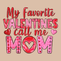 My Favorite Valentine Call Me Mom Urban Heavy Tee | Teevron
