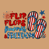 Flip Flops Fireworks & Freedom Vintage Tee | Teevron