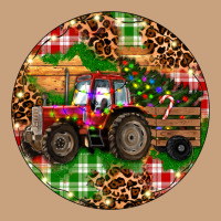 Christmas Farm Red Tractor Vintage Tee | Teevron
