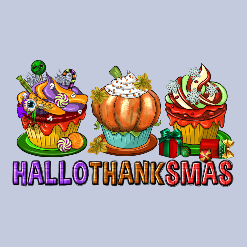 Hallothanksmas Cupcakes Long Sleeve Tee by texasbilliewilder | Teevron
