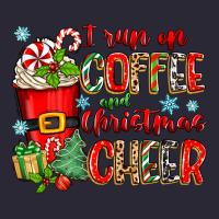 I Run On Coffee And Christmas Cheer Vintage Tee | Teevron