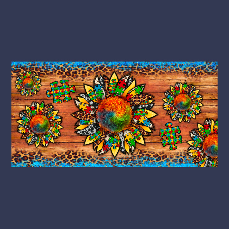 Autism Awareness Sunflower Puzzle License Plate Heavyweight Hoodie by Artiststas | Teevron