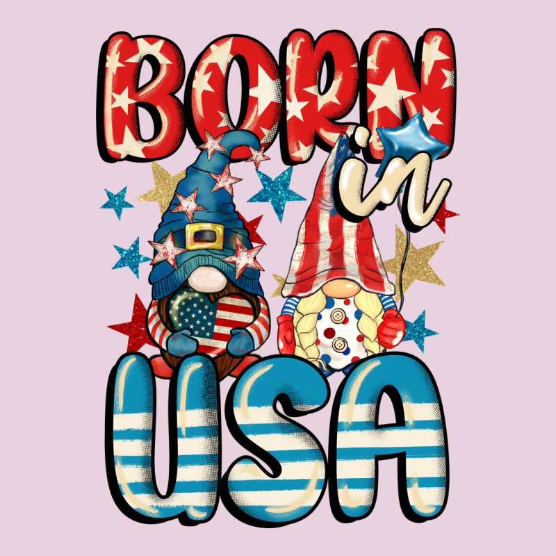 Born In Usa Gnomes 4th Of July Classic Tee by CowGirlArtShop | Teevron