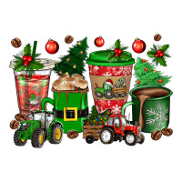 christmas tractor coffee cups | Teevron
