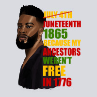 Juneteenth 1885 Because My Ancestors Weren't Free In 1776 Black Man Zipper Hoodie | Teevron