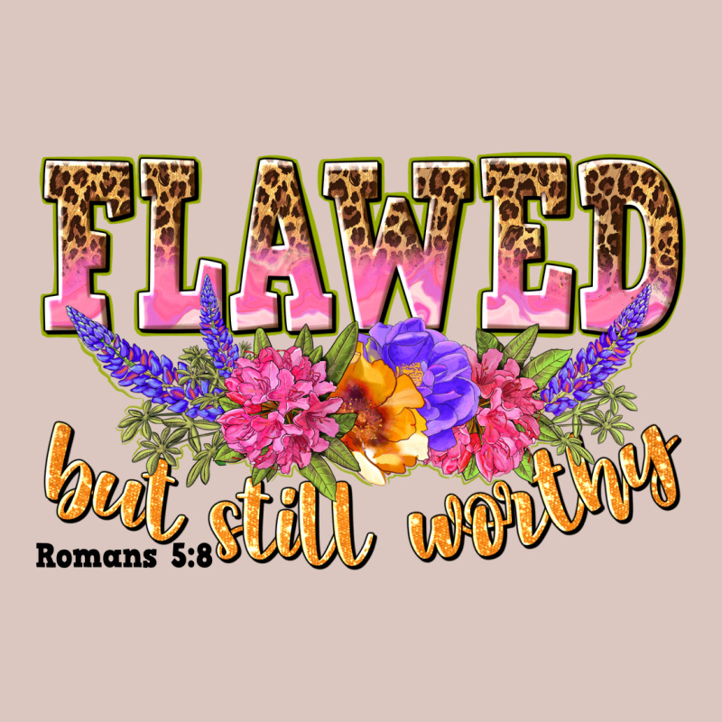 Flawed But Still Worthy Romans 5 8 Premium Hoodie by NancyCooperArtShop | Teevron