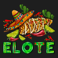 Elote Corn Sombrero Lime And  Cactus Heavyweight Hoodie | Teevron