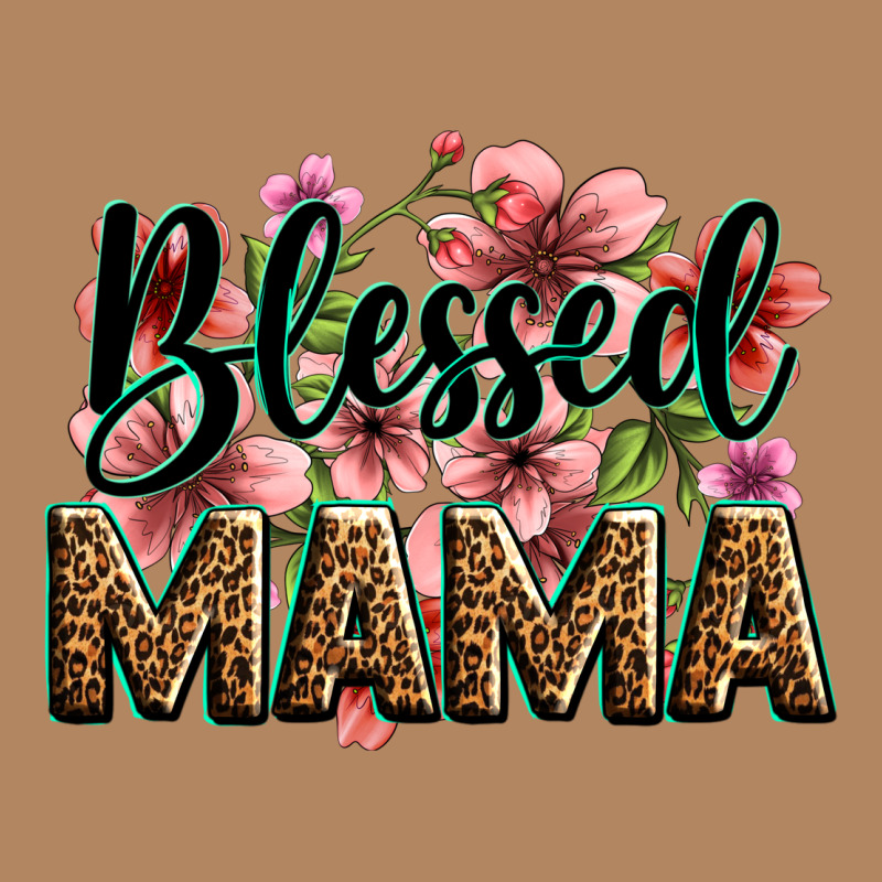 Flowers Blessed Mama Long Sleeve Tee by Zillion Design Studio | Teevron