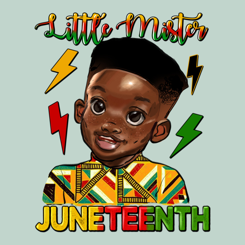 Little Mister Juneteenth Zipper Hoodie by HRA Design Shop | Teevron