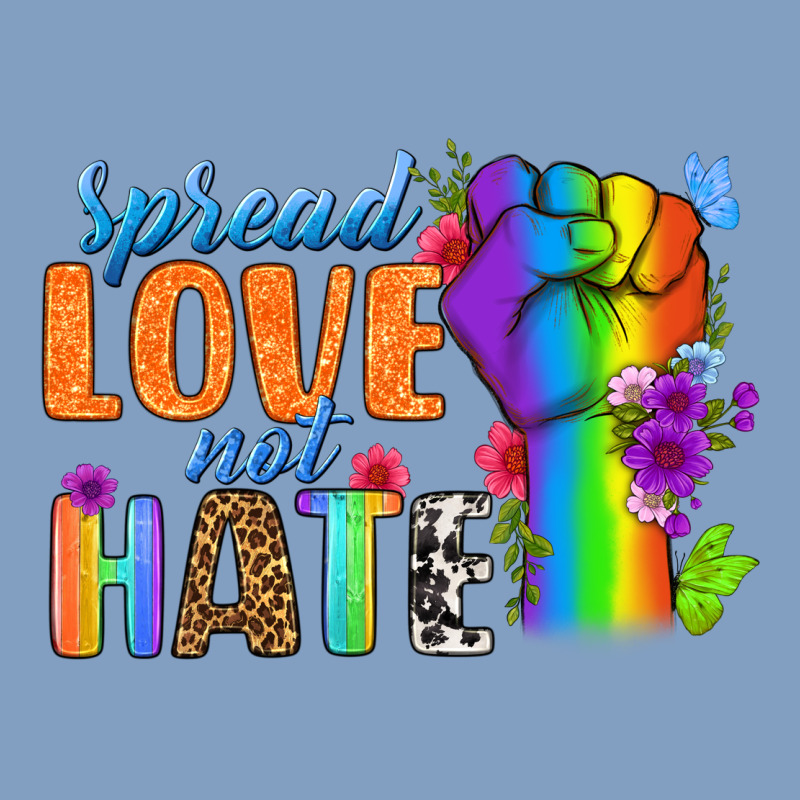 Spread Love Not Hate Urban Hoodie by BundleAndBundleShop | Teevron