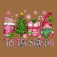 Pink Christmas 'tis The Season Gnome Vintage Tee | Teevron