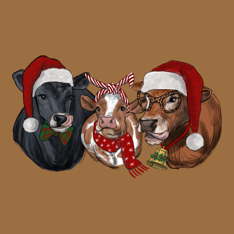 Christmas Cows Vintage Tee by RanaPortraitStore | Teevron