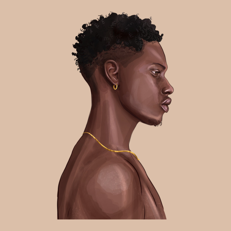 Afro Black Man Urban Heavy Tee by texasbilliewilder | Teevron