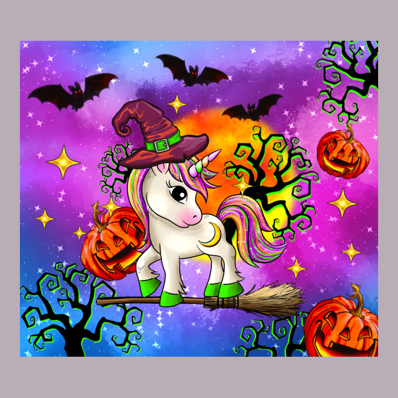 Halloween Unicorn Vintage Tee by Zillion Design Studio | Teevron